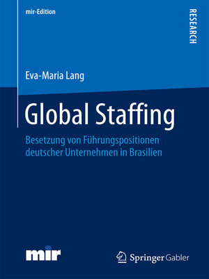 cover image of Global Staffing